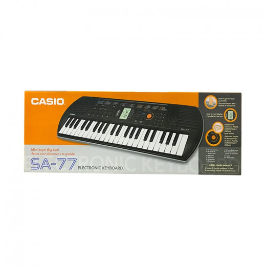 Casio Mini Keyboard, 44 Mini Size Keys  (SA-77)