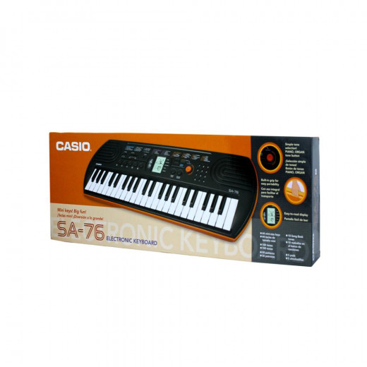 Casio Mini Keyboard, 44 Mini Size Keys (SA-76)