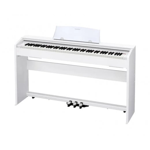 بيانو بريفيا، باللون الأبيض  من كاسيو