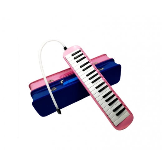 Melodica Mini Keyboard, Pink Color, 32 Keys