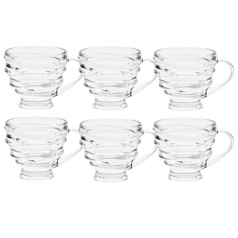 BlinkMax Glass Tea Cup, 190 Ml, 6 Pieces | Kitchen | Glassware & Drinkware | Coffee & Tea Cups