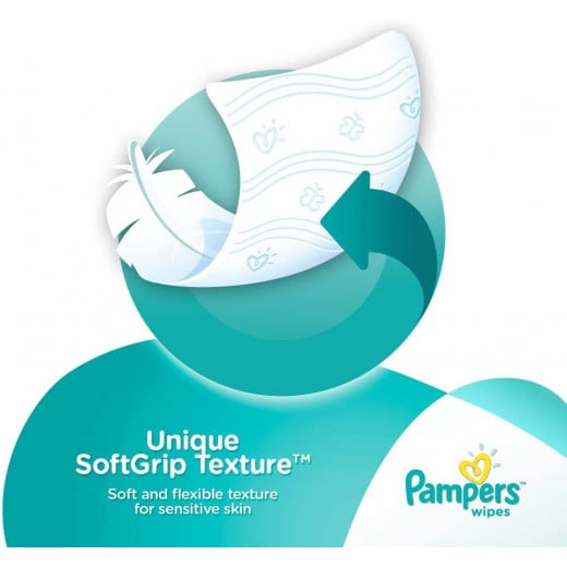 Pampers Sensitive Baby Wet Wipes, 56 Wipes
