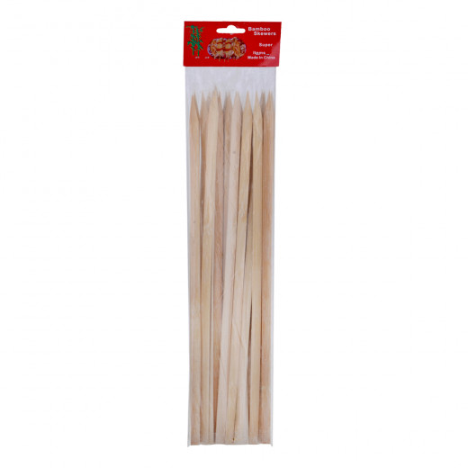 Bamboo Wooden Skewers for Grilling, Bowl Wide Design