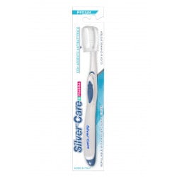 Silver Care Medium Toothbrush One Heads