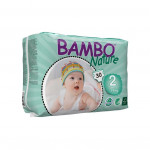 Bambo Nature Baby Diapers Classic, Size 2 (3-6Kg), 30Count
