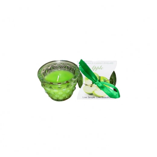 Glass Apple Fragrance Candle