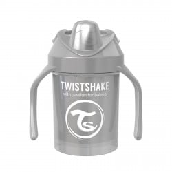 Twistshake Mini Cup, Grey 230 ml +4 Months With Handle