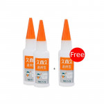 All Purpose Instant Super Glue, 2 Packs + 1 Pack for Free