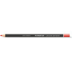 Staedtler Lumocolor Permanent Glasochrom Pencils Red Design, 1 Pencil