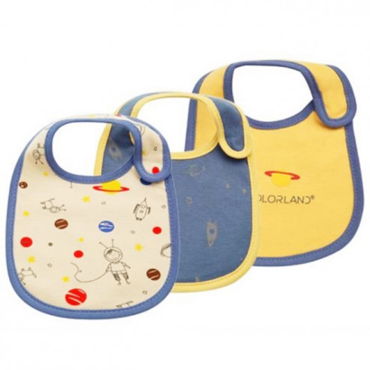 Colorland - (11) Baby Bibs 3 Pieces In One Pack