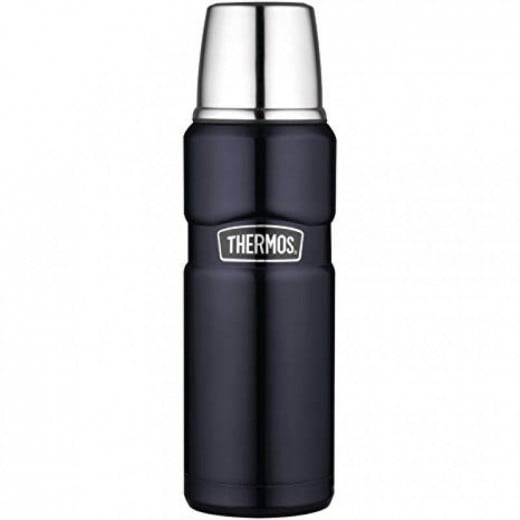 Thermos Stainless Steel Double Wall Beverage Bottle 470ml, Black