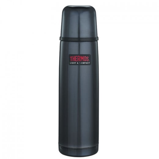 Thermos Light & Compact Beverage Bottle, 750 ml, Charcoal