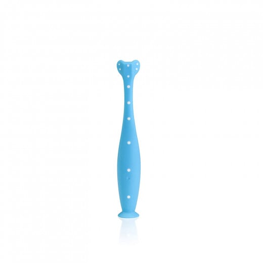 فرشاة الأسنان ثلاثية الزاويا، باللون الأزرق من فريدابيبي
