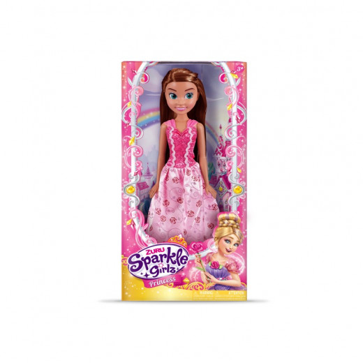 Zuru Sparkle Girlz Princess Doll, Pink Color