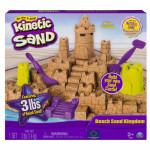 Kinetic Sand Beach Sand Kingdom Playset With 3lbs Of Beach Sand