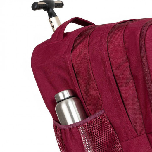 Jansport Wheeled Bag Driver 8 Core Series, Red Color