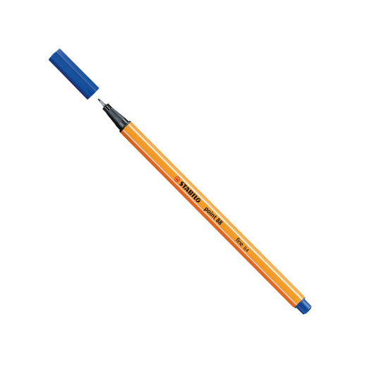 Stabilo Point 88 Pen Fineliner 0.4mm, Blue Color