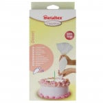 Metaltex Disposable Icing Bags, 41x26 Cm, Set Of 20