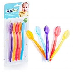 Baby Spoons, Just Because Baby reusable set of 20 spoons. 4+ months BPA  free