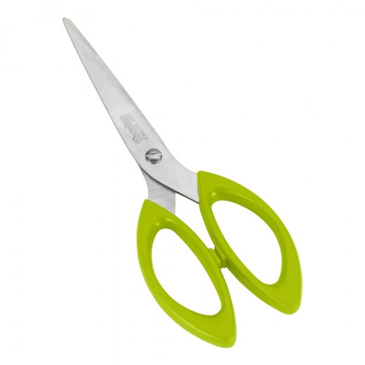 Metaltex Scissors Stainless Steel, Green Color, 17 Cm