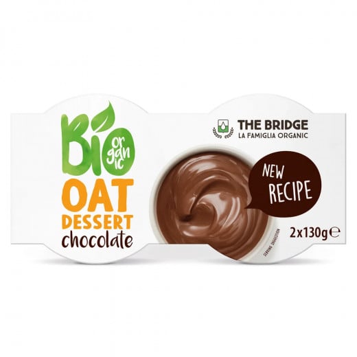 The Bridge Bio Oat Dessert Chocolate,130 Gram, 2 Pieces