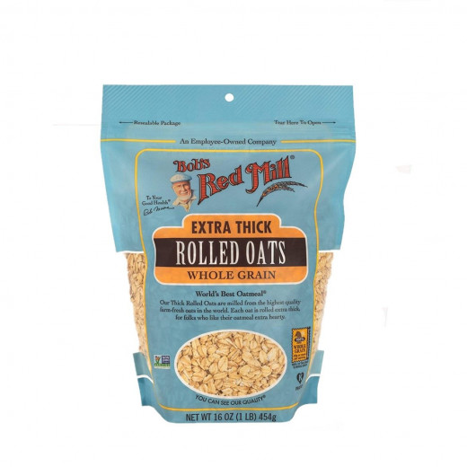 Bob's Red Mill Extra Thick Rolled Oats, 454Gram