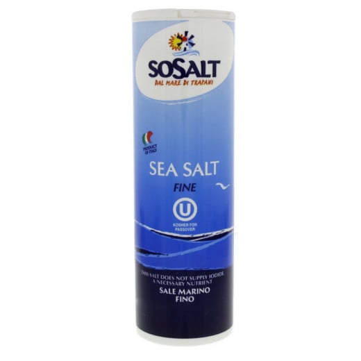 SoSalt Fine Fine Sea Salt, 500 Gram