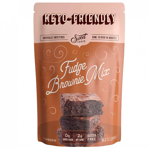 Sweet Logic Gluten Free Brownie Bake Mix, 289 Gram