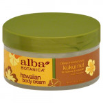 Alba Botanica Hawaiian Body Cream Kukui Nut 184g