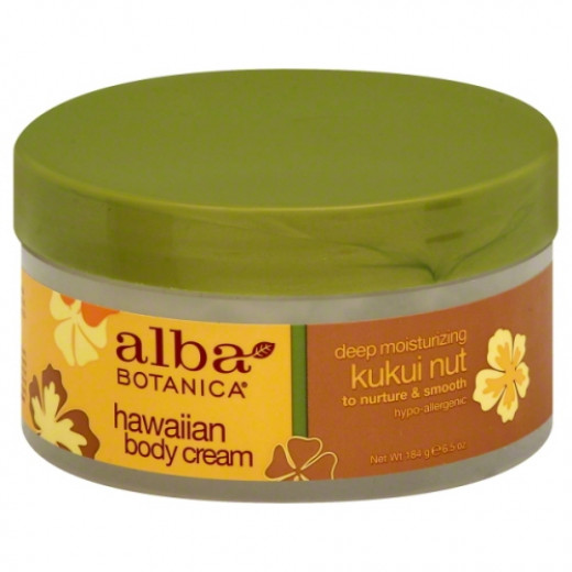 Alba Botanica Hawaiian Body Cream Kukui Nut 184g