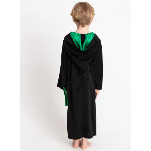 Harry Potter Costume, Slytherin Design, Black And Green Color