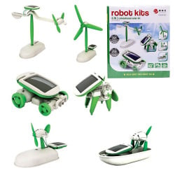 Educational Solar Kit 6 In 1, Robot Kits