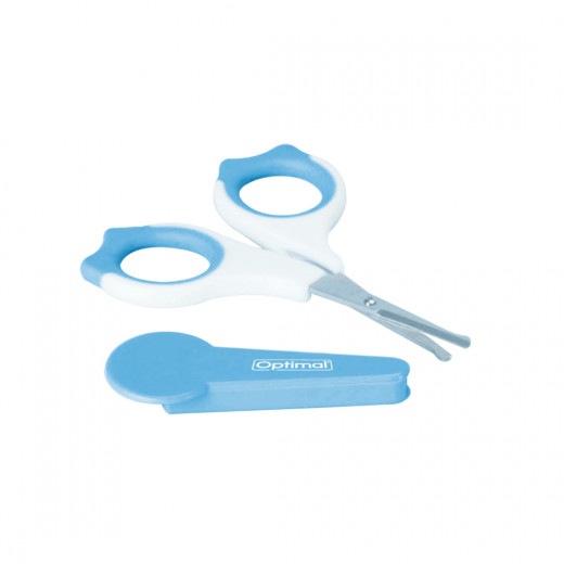 Optimal Baby Safe Scissors, Blue color