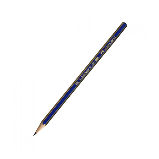 Faber Castell Graphite Pencil Goldfaber, Number 1221, Size F, 1 Pencil