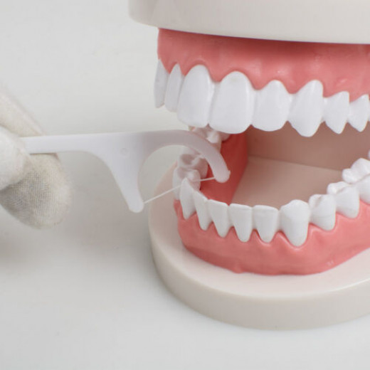 خيط تنظيف الأسنان كليو دنت ناعم, 50 قطعة من اوبتيمال