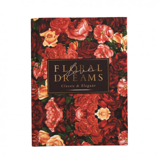 Mofkera Floral Dreams Notebook Hardcover A6 Size