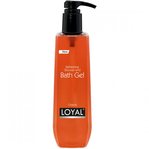 Loyal Freshener Shower And Bath Gel Brown, Orginal 900 ML