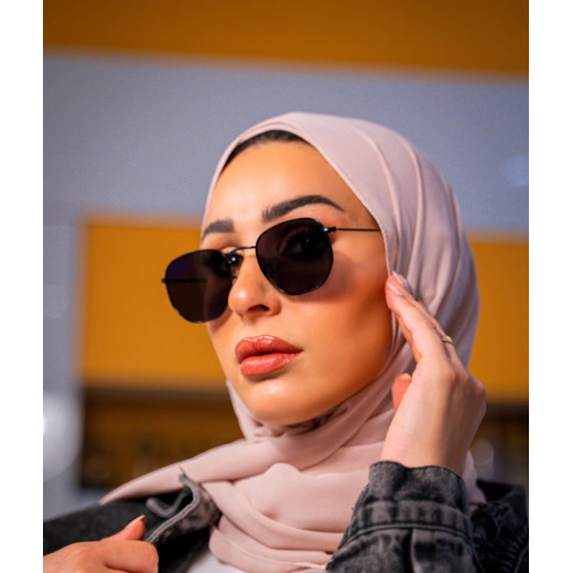 نظارات شمسية للنساء, موديل أدونيس, باللون الرمادي من ار كيو