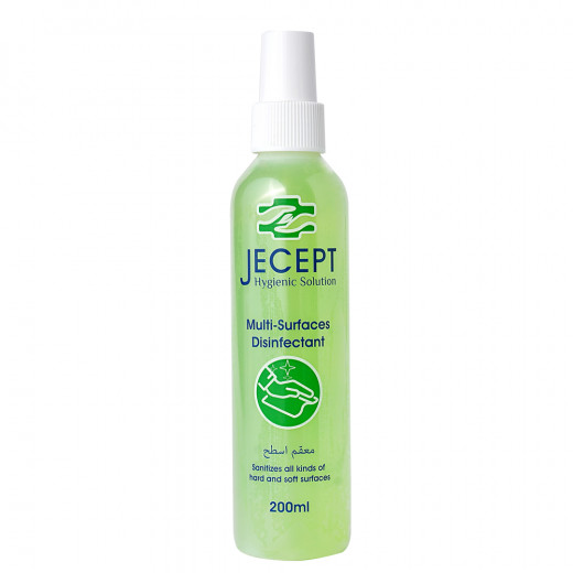 JeCept Multi Surfaces disinfectant, 200 ML