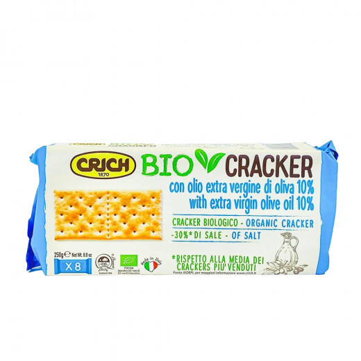 Crich Organic Crackers No Add Salt 250g