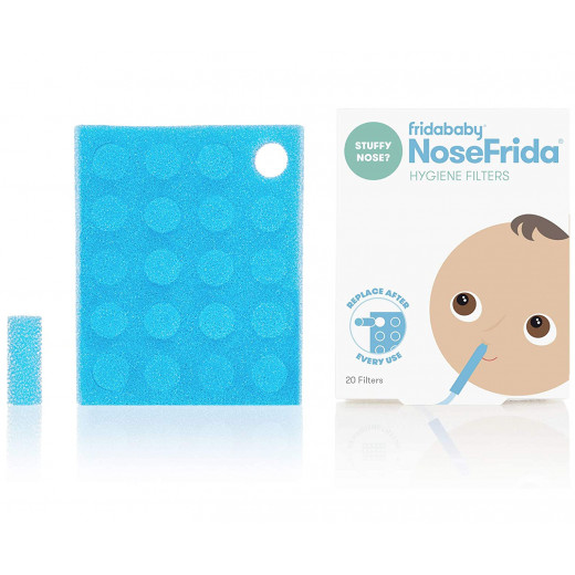 FridaBaby Nosefrida Hygiene Filters, 20 Pieces