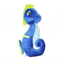 Cute Stuffed Animal Plush Toy, Seahorse Design, Big Size, Blue Color
