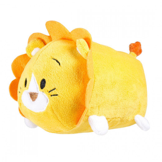 Mini Cute Plush Toy, Lion Design, Yellow Color