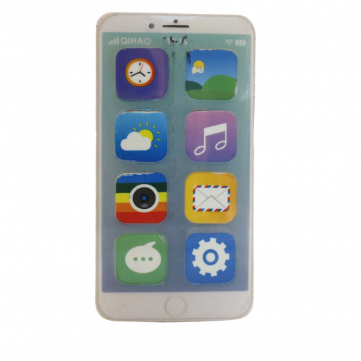 Mobile Cell Phone Shape Cover with erasers, Assorted Colors