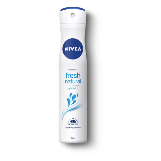Nivea Fresh Natural Spray Deodorant, 200ml