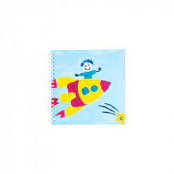 100 Sheet Notebook Designed Inspired From The Drawings Of Pediatric Cancer Patients At Khcc, Rocket