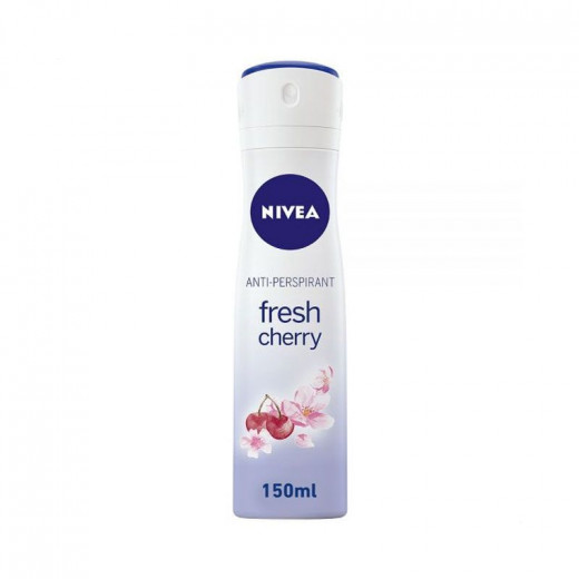 Nivea Fresh Cherry Spray Deodorant, 150ml