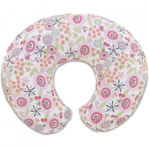 Chicco Cushion Breastfeeding boppy Support for Infants 4in1, French Rose