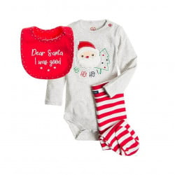 مجموعة ملابس للاطفال, تصميم بابا نويل, 3 قطع من كول كلوب