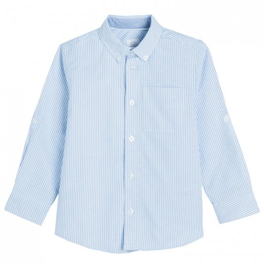 Cool Club Long Sleeve Shirt, Blue Color
